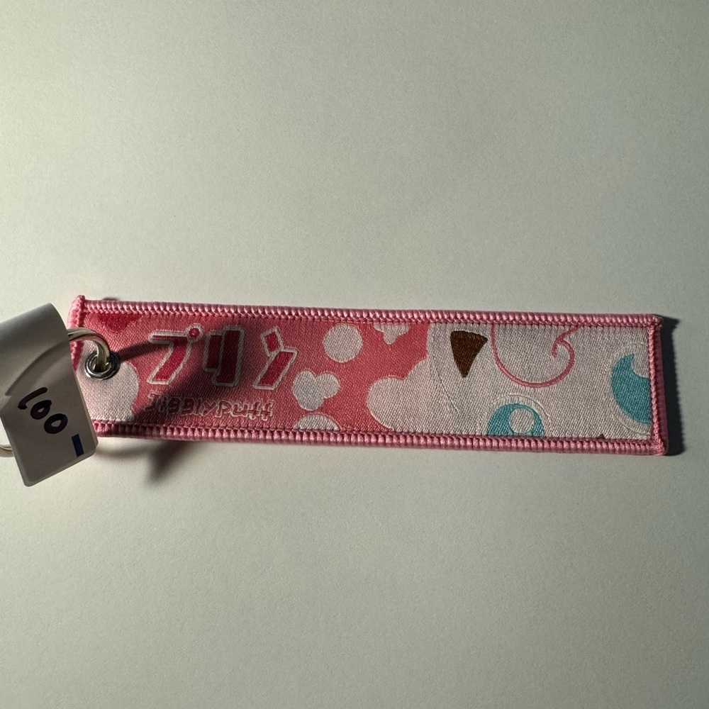 Pokemon: JiggyPuff Keychain Tag